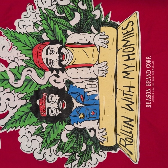Reason x Cheech & Chong best buds tee - Picture 3 of 7